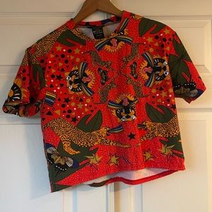 Nooworks Pride Tiger Crop Tee